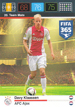 Davy Klaassen AFC Ajax 2015 FIFA 365 #20